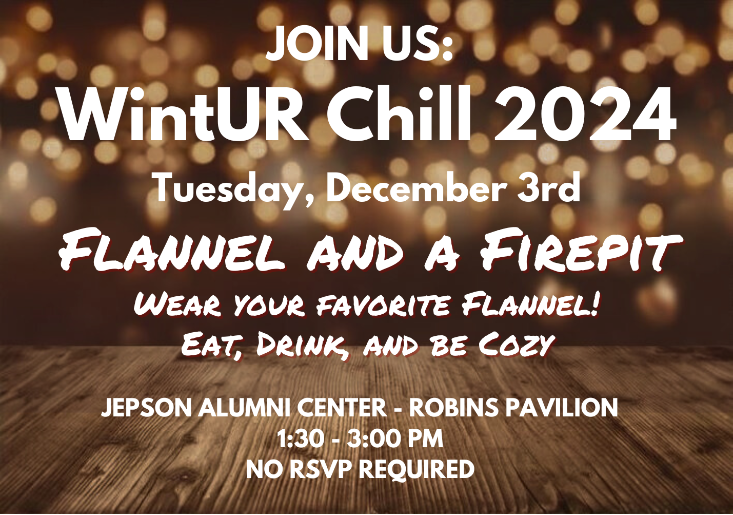 WintUR Chill Invitation